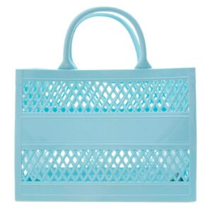 Sivana Shopping Basket Portable Jelly Bag Large Capacity Storage Candy Color
