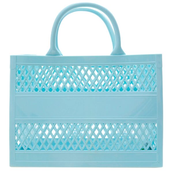 Sivana Shopping Basket Portable Jelly Bag Large Capacity Storage Candy Color - Image 2