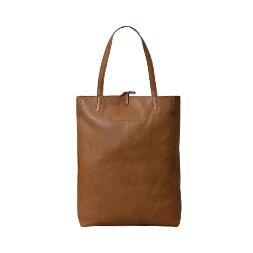 classic brown leather tote bag classic brown leather tote bag