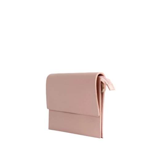 blush pink faux leather crossbody clutch bag blush pink faux leather crossbody clutch bag