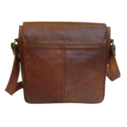 men's brown leather vertical shoulder bag men's brown leather vertical shoulder bag