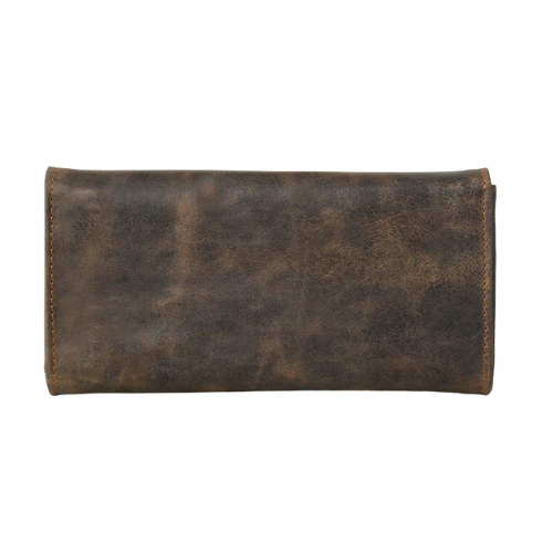 men's distressed leather long wallet men's distressed leather long wallet