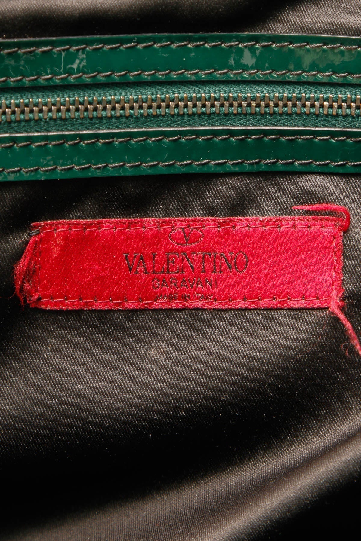 crystal panther tote bag green crystal panther tote bag green