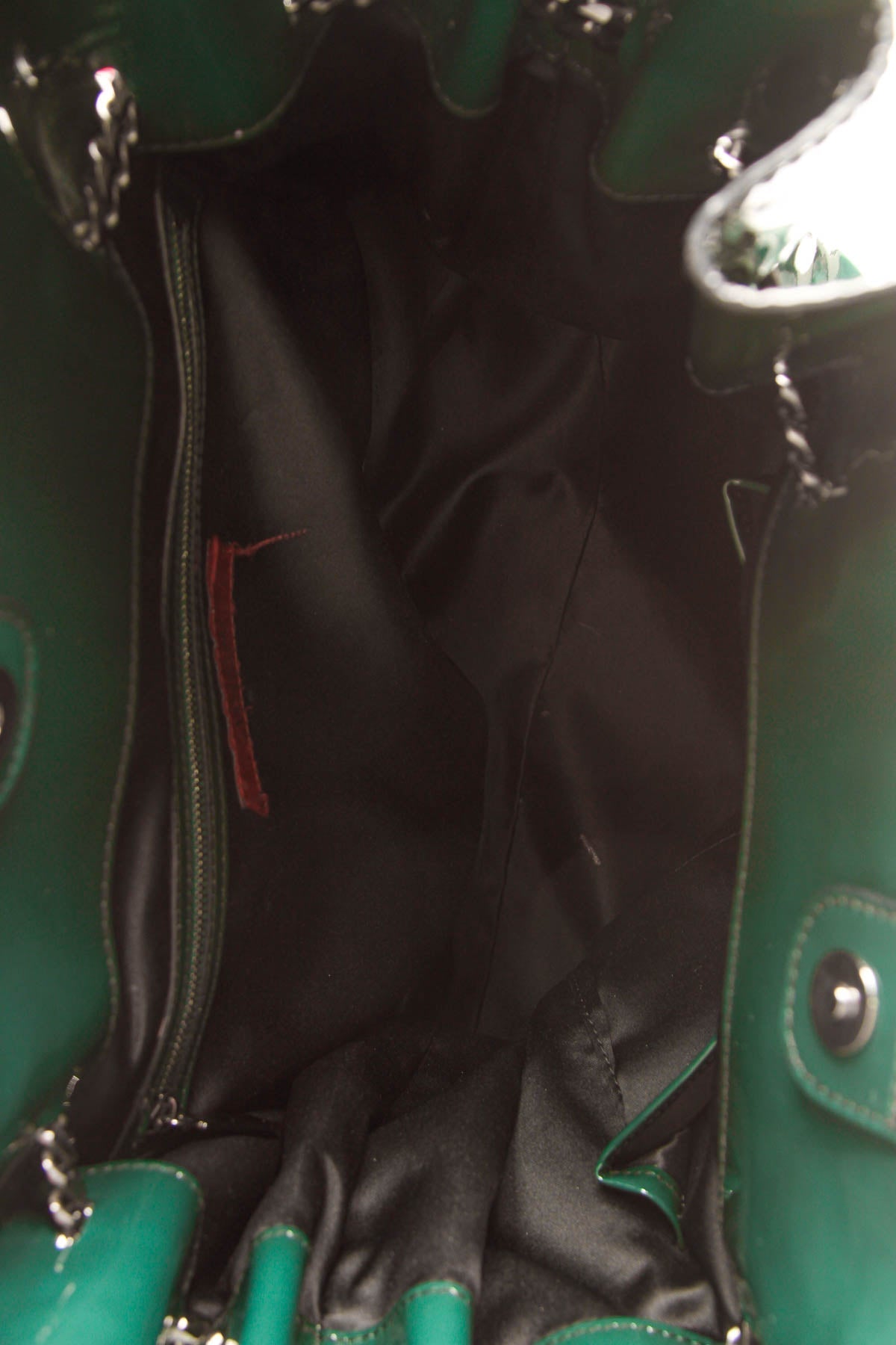 crystal panther tote bag green crystal panther tote bag green