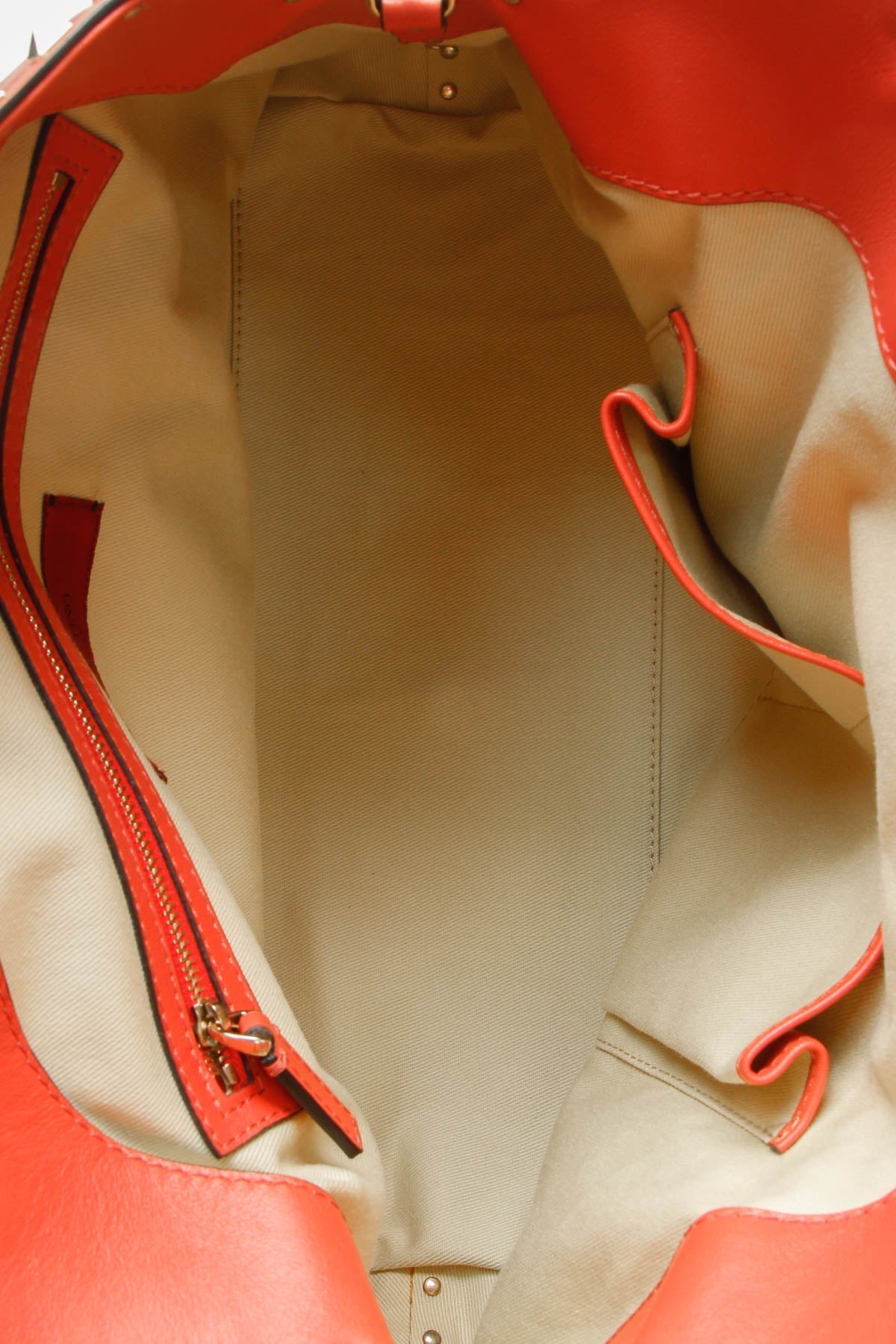 vitello rockstud dome satchel bag deep coral vitello rockstud dome satchel bag deep coral