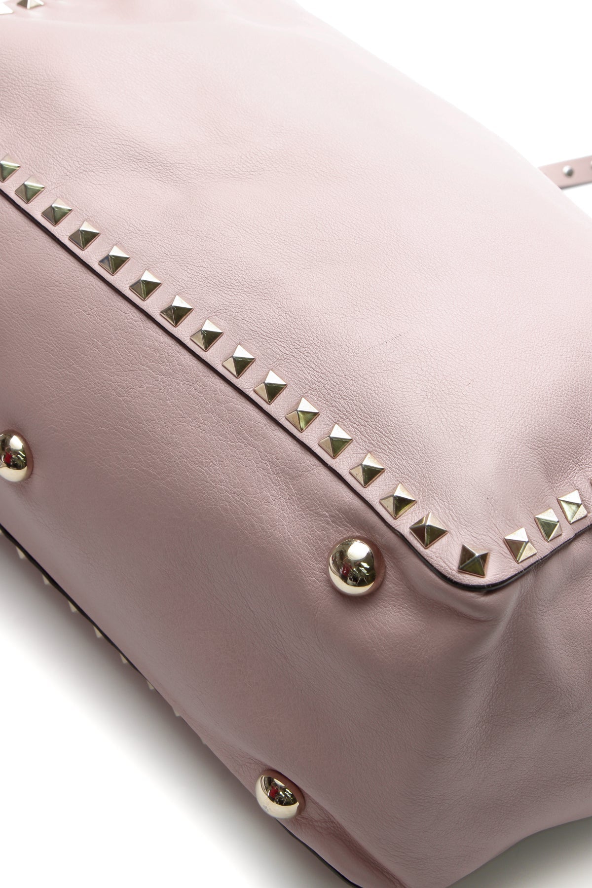 rockstud medium trapeze tote bag blush pink rockstud medium trapeze tote bag blush pink