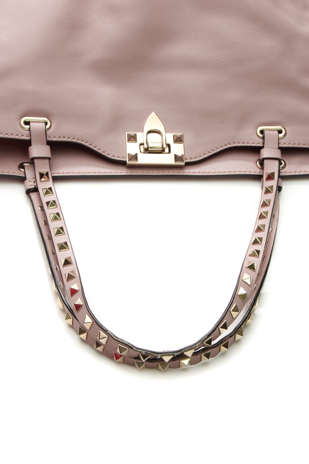 rockstud medium trapeze tote bag blush pink rockstud medium trapeze tote bag blush pink