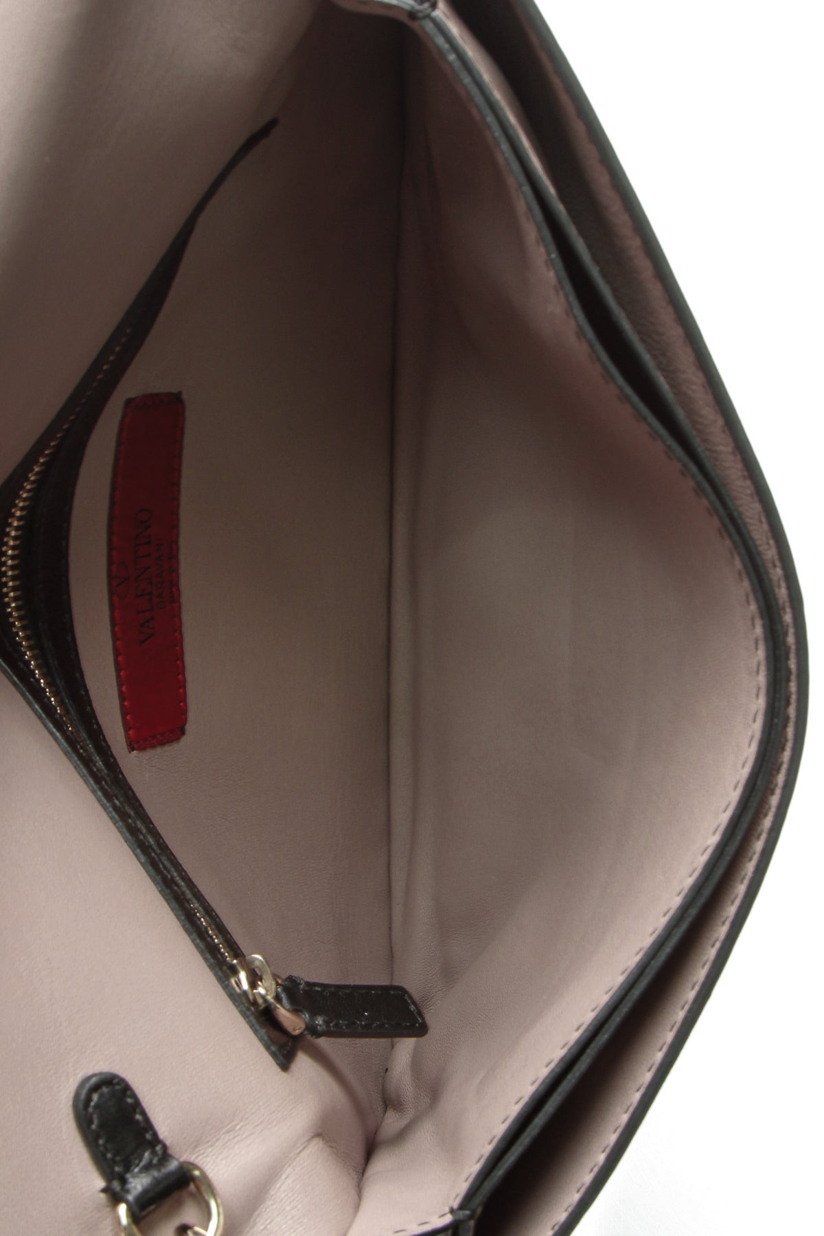 rockstud flap wristlet clutch bag black rockstud flap wristlet clutch bag black