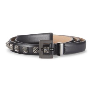 valentino garavani embellished leather belt